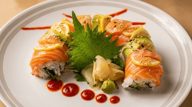 Sake Salmon Roll.