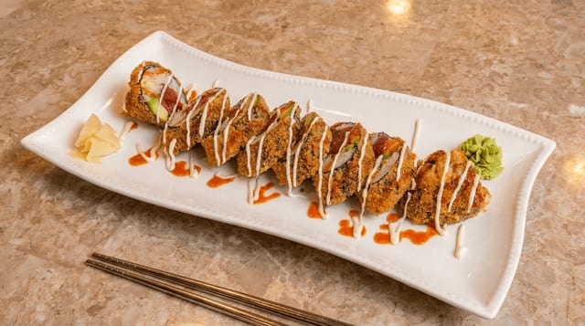 Crunchy Tuna Roll.