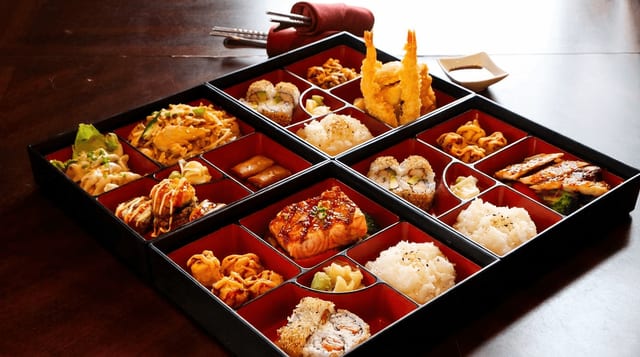 Combination Bento.