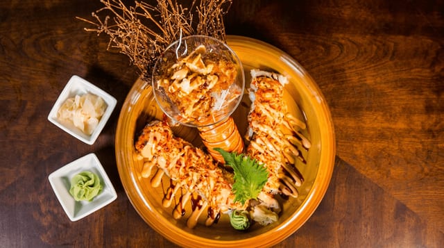 Lobster Volcano Roll.